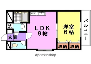 アリアンナ武庫之荘【2階】の間取り