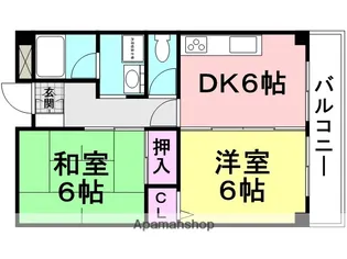 プライムハイツ【3階】の間取り