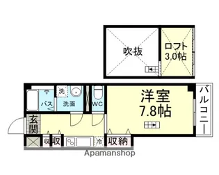 T’S−SQUARE【4階】の間取り