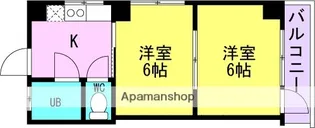 ウイズ園田【2階】の間取り