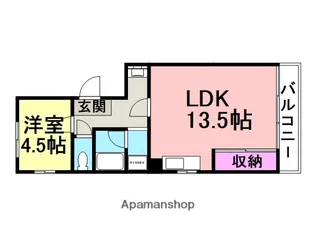 ラポール21【302号室】の間取り