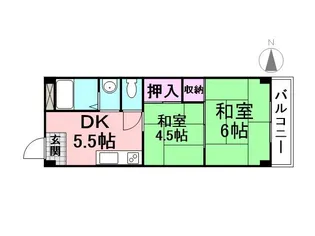 神田ビル【303号室】の間取り