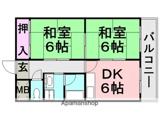レジオン89【301号室】の間取り