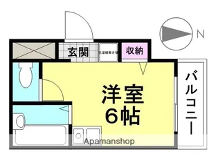 タナカビル【4階】の間取り