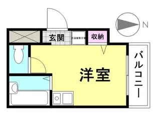 タナカビル【3階】の間取り