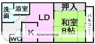 稲葉TMハイツ【4階】の間取り
