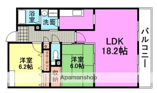 アルデール・カサ【1階】の間取り
