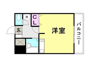 エクシード武庫之荘2【4階】の間取り