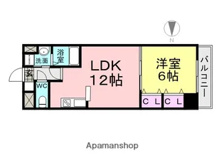 ARCENCIEL(アルカンシェル)【403号室】の間取り