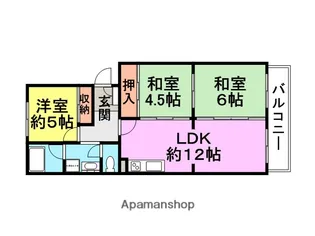 ティアラ武庫川パート1【1階】の間取り