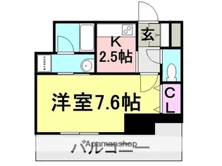 アーイ塚口【302号室】の間取り