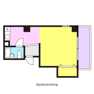アドウニス【2階】の間取り