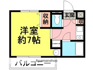 ステラハウス13【303号室】の間取り
