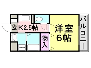 ココルプルミエ【205号室】の間取り