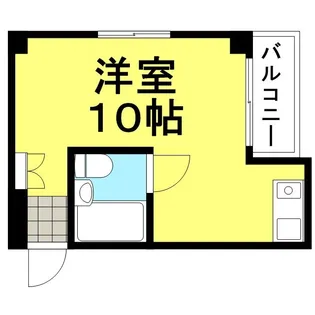 ベルトピア武庫之荘3【A402号室】の間取り