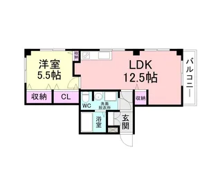 共栄コーポラス【103号室】の間取り