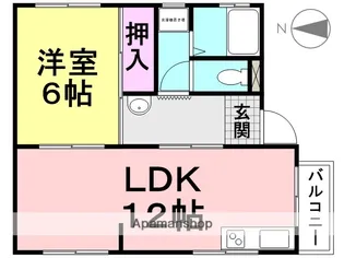 ギャレデ塚口【302号室】の間取り