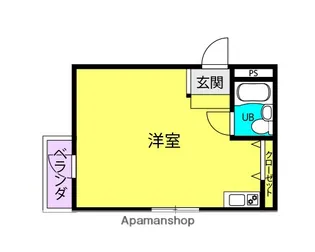 マイキャッスル【301号室】の間取り