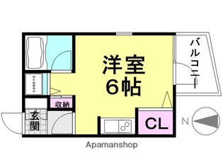 サンパレス21塚口3【202号室】の間取り