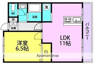 日和マンション【301号室】の間取り