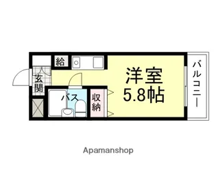 メルベールマウンテンヴィレッジ【215号室】の間取り