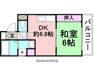 エスポワール塚口南【5階】の間取り