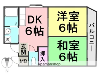 JSC尼崎【301号室】の間取り