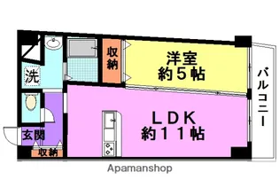 アンアーク【302号室】の間取り