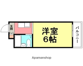 アーバンハイツテラモト【313号室】の間取り