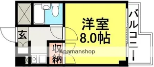 アミティ塚口【8階】の間取り