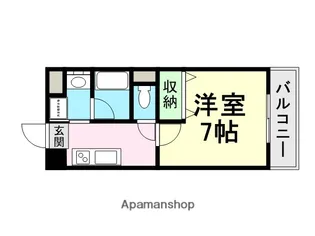 フェアリーメゾン浜【503号室】の間取り