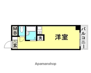 ヴェルテス池本【212号室】の間取り