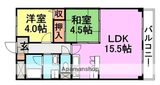 エムグランツ弐番館.【2階】の間取り