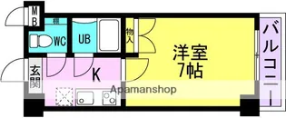 ウィット南塚口【6階】の間取り