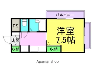 マンション23【2階】の間取り
