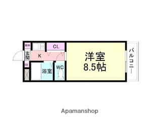 HIROマンション【2階】の間取り