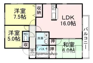 VILLA98【2階】の間取り