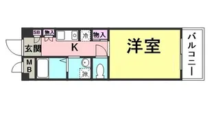 ロジュマンヴェール【5階】の間取り