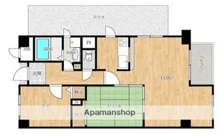 プラマー塚口【5階】の間取り