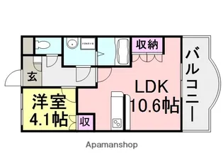 邑佳【2階】の間取り