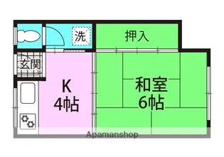 ふじ屋ビル【302号室】の間取り