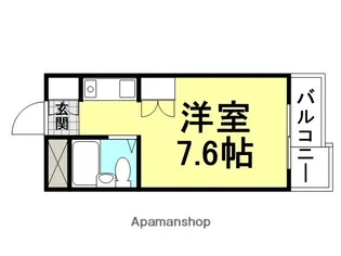 アルテハイム武庫之荘【405号室】の間取り