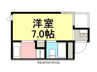 スタインウェイ【306号室】の間取り