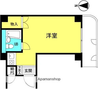 ヴェルドール塚口【302号室】の間取り
