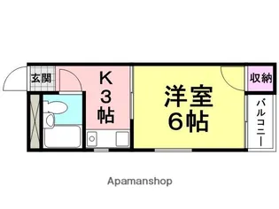 ロイヤルコート東園田【3階】の間取り