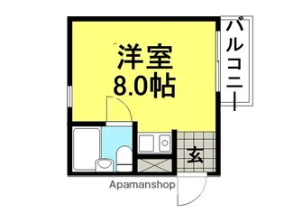 ダイドーメゾン塚口3【407号室】の間取り