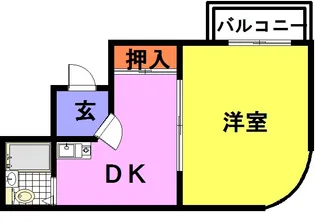 立花スプリングス【401号室】の間取り