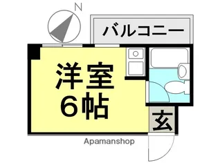 松崎マンション立花町【307号室】の間取り