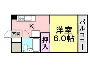 3Mドリームハイツ【103号室】の間取り