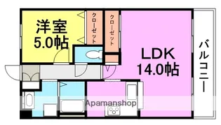 フォレステージュ武庫之荘【810号室】の間取り